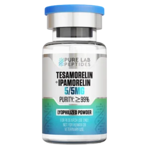 Tesamorelin 5mg + Ipamorelin 5mg (10mg Blend)
