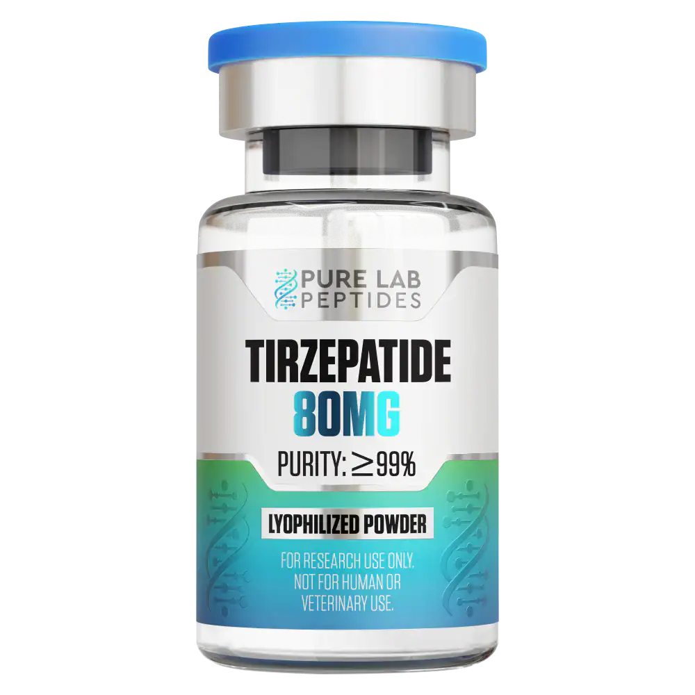 Tirzepatide 80 mg vial for dosage protocol